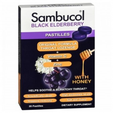 Sambucol Black Elderberry Pastilles