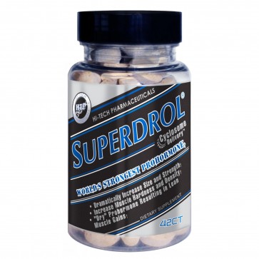 Superdrol 42 Tablets by Hi Tech Pharmaceuticals