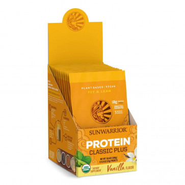 Protein Classic Plus Vanilla 12 Packets by SunWarrior