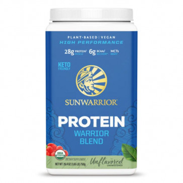 SunWarrior - Warrior Blend Organic Protein Unflavored (1.6 lbs)