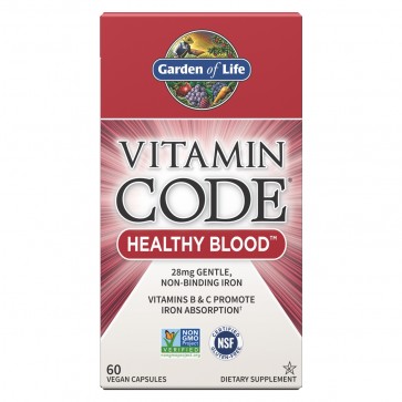 Garden of Life Vitamin Code Healthy Blood 60 Capsules