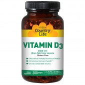 Vitamin D3 2500iu 200 softgels