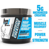 BPI Sports Creatine HD Unflavored 50 Servings