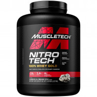MuscleTech - Nitro Tech 100% Whey Gold Cookies and Cream (5 lbs)