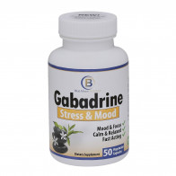 Blue Moon Gabadrine Stress and Mood 500mg 50 Vegetarian Capsules