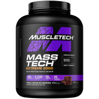 MuscleTech - MassTech Extreme 2000 Triple Chocolate Brownie 6 lbs