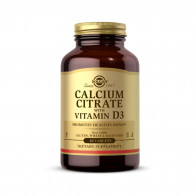 Solgar Calcium Citrate with Vitamin D3 60 Tablets