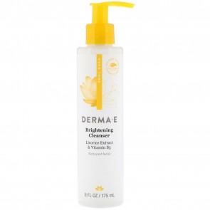 Derma E, Evenly Radiant Brightening Cleanser with Vitamin C, 6 fl oz (175 ml)