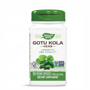 Natures Way Gotu Kola Herb, 475mg 100 Capsules