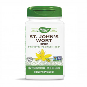 St John's Wort Herb 180 Capsules by Nature's Way 
