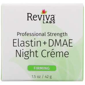 Reviva Labs Elastin & DMAE Night Cream 1.5 oz 