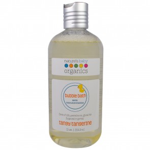 Nature's Baby Organics, Bubble Bath, Tangy Tangerine, 12 fl oz (354.9 ml)