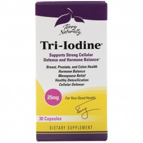 Terry Naturally Tri Iodine 25mg 30 Capsules | Tri Iodine 25mg 30 Capsules