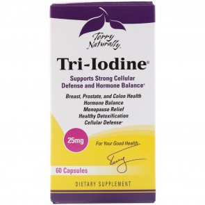 Terry Naturally Tri Iodine 25mg 60 Capsules | Tri Iodine 25mg 60 Capsules