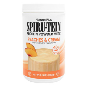 Spiru Tein High Protein Peaches and Cream 2 lbs | Spiru Tein High Protein Peaches and Cream