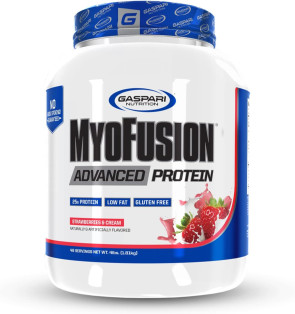 Gaspari Nutrition Myofusion Advanced Protein Strawberry & Cream 4 lbs