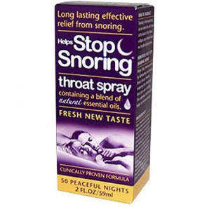 Essential Health Helps Stop Snoring Throat Spray 2 fl oz
