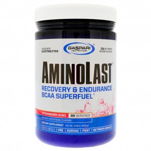 Gaspari Nutrition Aminolast Strawberry Kiwi 30 Servings