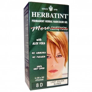 Herbatint Herbal Haircolor Permanent 8D Light Golden Blonde