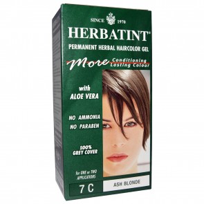 Herbatint Herbal Hair Color Permanent  7C Ash Blonde