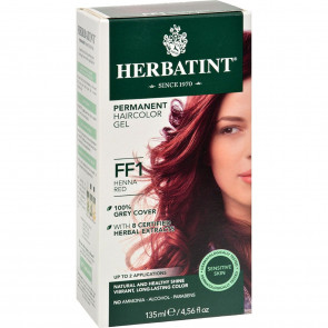 Herbal Haircolor Gel Permanent FF1 Henna Red by Herbatint 