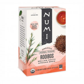 Numi Organic Herbal Tea Rooibos 18 Tea Bags