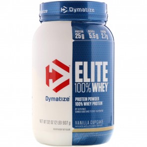 Dymatize Elite 100% Whey Protein Vanilla Cupcake 2lbs
