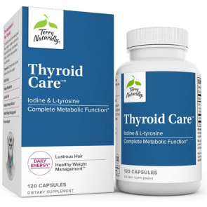 Terry Naturally Thyroid Care 120 Capsules