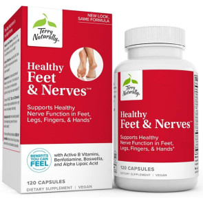 Terry Naturally Healthy Feet & Nerves 120 Capsules