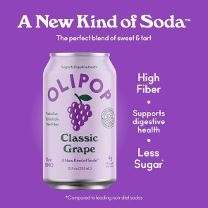 Olipop Classic Grape 12FL OZ RTD