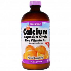 Bluebonnet Liquid Calcium Magnesium Orange