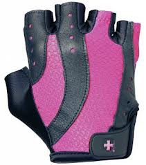 Women's Pro Gloves Pink Large by Harbinger