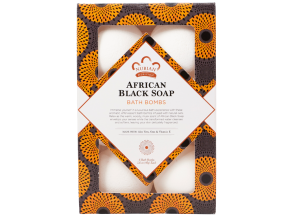 African Black Soap Bath Bomb 6 Pack