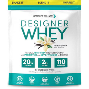 Designer Whey Protein Powder 2lb french vailla 