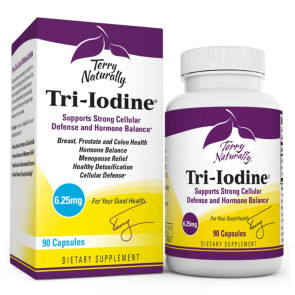Terry Naturally Tri-Iodine 6.25mg 90 Capsules