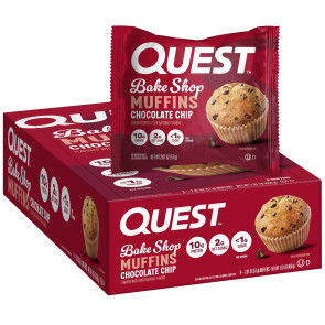 Quest Nutrition Bake Shop Muffin - Chocolate Chip Single Serving