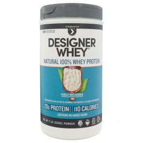 Designer Whey plain & simple Protein Powder 2 lbs