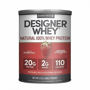 Designer Whey 100% Premium Whey Protein Summer Strawberry 12 oz (360 g)