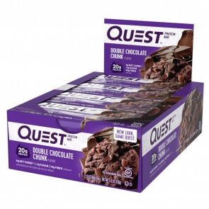 Quest Nutrition Quest Bar Protein Bar Double Chocolate Chunk (12 Bars)