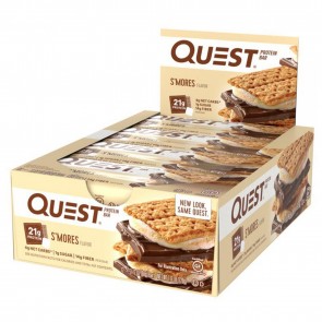 Quest Nutrition Quest Bar Protein Bar S'mores (12 Bars)