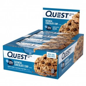 Quest Nutrition Quest Bar Protein Bar Oatmeal Chocolate Chip (12 Bars)