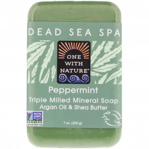 One With Nature Dead Sea Mineral Bar Soap 7 oz
