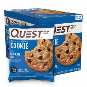 Quest Protein Cookie Chocolate Chip 12 Pack