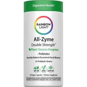 Rainbow Light All-Zyme Double Strength 90 Capsules