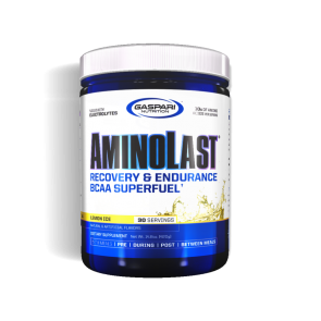 Gaspari Nutrition Aminolast Lemon Ice 30 Servings