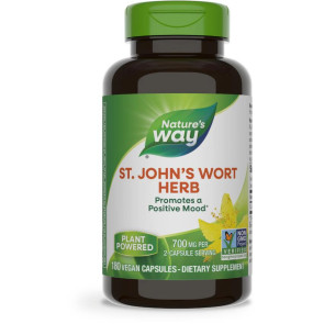 St John's Wort Herb 180 Capsules by Nature's Way 
