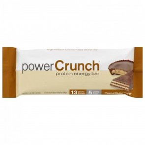BNRG, Power Crunch - High Protein Energy Wafer Bar Peanut Butter Fudge - 1.4 oz.