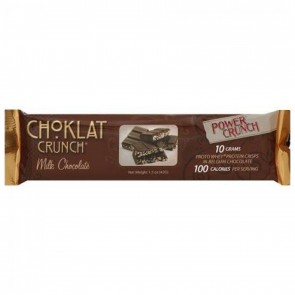 BNRG, Power Crunch, Protein Energy Bar, Choklat, Milk Chocolate, 1, 1.5 oz (42 g) Each
