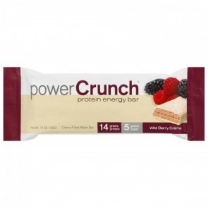 BNRG, Power Crunch Protein Energy Bar, Wild Berry Creme, 1, 1.4 oz (40 g) Each
