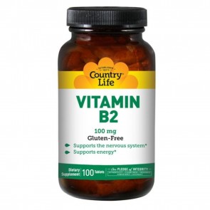 Country Life Vitamin B-2 100 mg